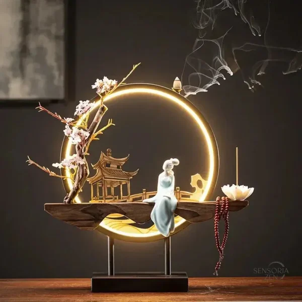 Brûleur d'encens pour créer une atmosphère zen