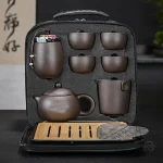 Accessoire de thé Kungfu en argile pour une infusion raffinée