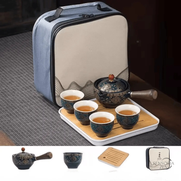 Théière rotative pour infusion optimale