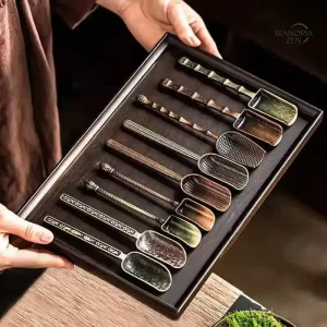 Set Cuillères à Thé Kung Fu – Accessoires Traditionnels