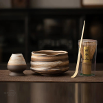 Kit de préparation du matcha avec bol et fouet