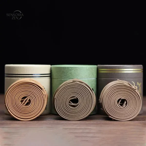 Spirales d'encens naturelles, parfum distinctif Kōdō