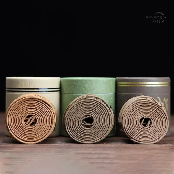 48 spirales d'encens boisés, ambiance camphrée apaisante