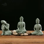Statue Bouddha Feng Shui – Décoration Zen en Pierre