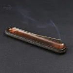 Porte-encens bois au design vintage pour résine