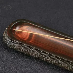 Support d'encens classique en bois pour bâtons