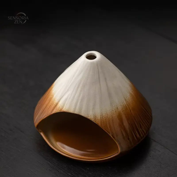 Accessoire en céramique pour brûler des bâtons de sauge