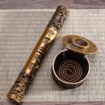 Support décoratif pour encens bâton, style traditionnel