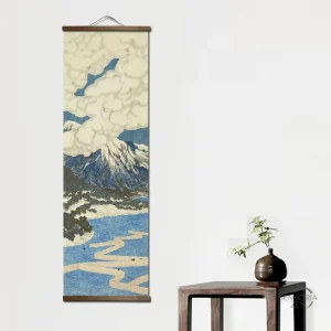 Paysage Montagneux et Forestier en Style Japonais