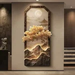 Tableau mural Zen LED - Arbre Japonais