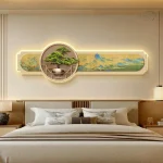 Décoration murale LED inspirée du Japon