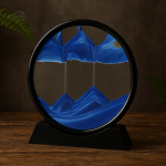 Tableau Sable Mouvant Rond – Décoration Feng Shui