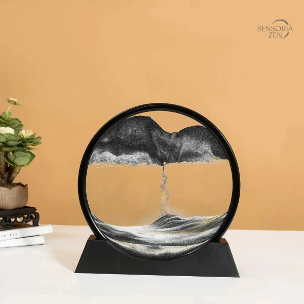 Art Feng Shui : tableau sable dynamique