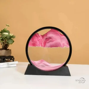 Décoration Feng Shui avec effet sable mouvant