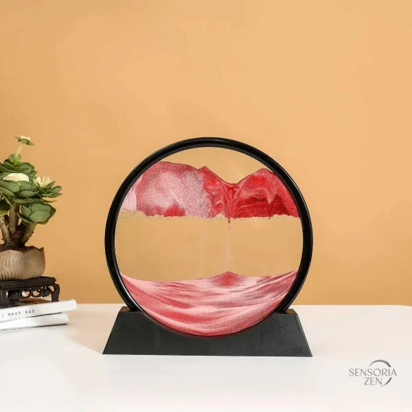 Objet Feng Shui : tableau avec sable mouvant
