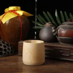 Tasse à thé artisanale en bambou, alliant tradition et nature