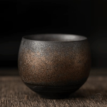 Artisanat japonais : tasse à thé de style Wabi-Sabi