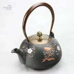 Théière en fonte, style japonais, capacité 1L